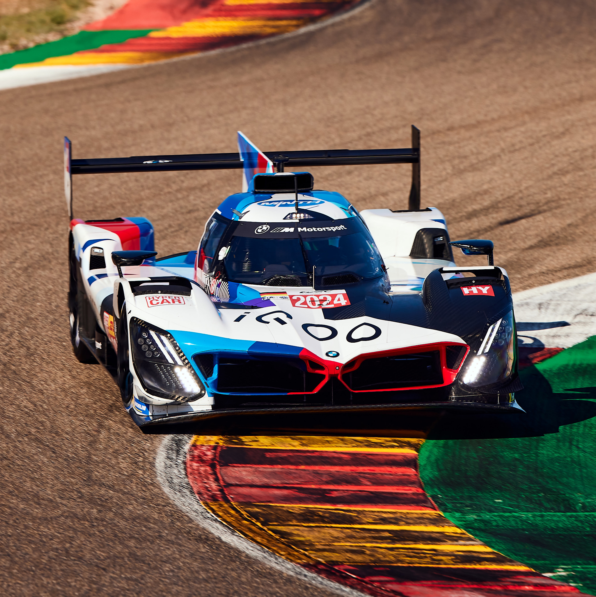 The BMW M Hybrid V8, as posted by WRT on X when announcing their lineups.